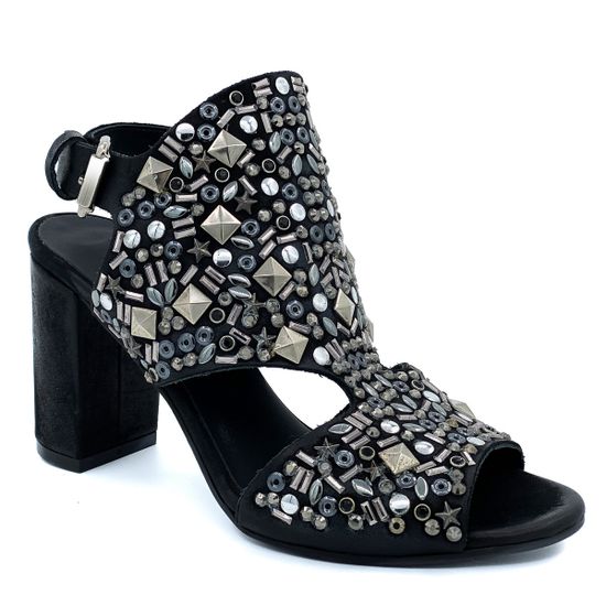 Босоножки Mimmu черные - фото 2, 