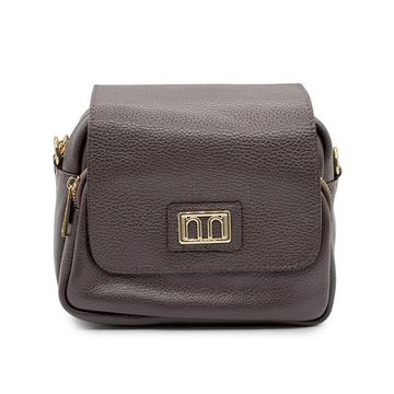 Сумка кросс-боди NILA&amp;NILA коричневая кожаная - фото 1, BNN7032 NIL MORO