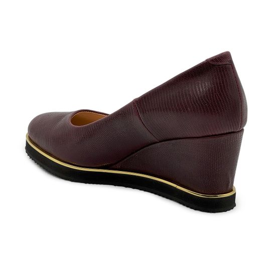 Туфли Ilasio Reanzoni бордовые замшевые - фото 3, Н7748 IR BORDO