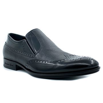 Туфли мужские Giampieronicola черные - фото 2, 36902 GPN