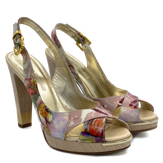 Босоножки Loretta Pettinari мультиколор - фото 7, 