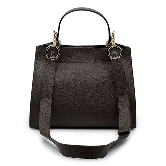 Сумка Gironacci коричневая кожаная - фото 3, 2512 GIR MORO