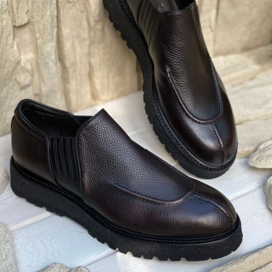 Ботинки Giampieronicola темно-бордовые кожаные демисезонные - фото 11, D41114 GPN BORDO