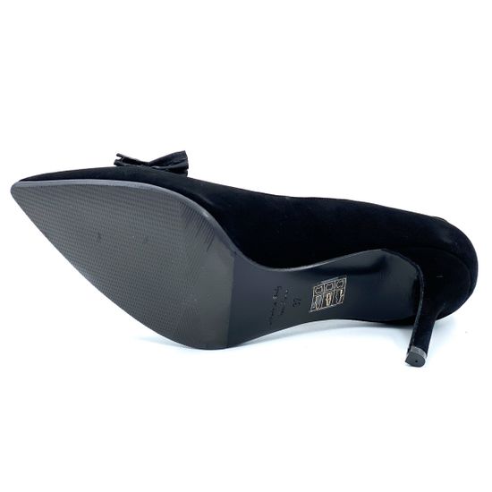 Туфли женские Rosso Nero черные замшевые - фото 4, 3491 RN CAM NER