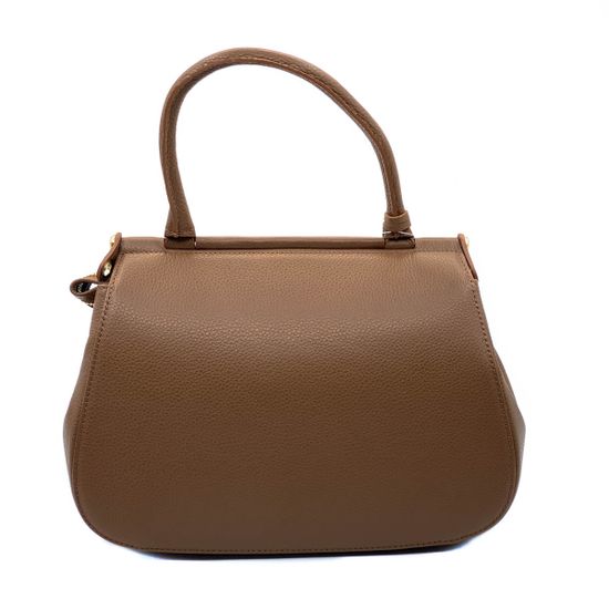 Сумка Valentino Orlandi бежевая кожаная - фото 3, 26021 VO CUOIO