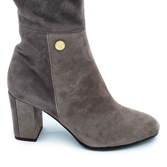 Сапоги Giada Gabrielli бежевые замшевые демисезонные - фото 4, 1333 GABR TAUPE