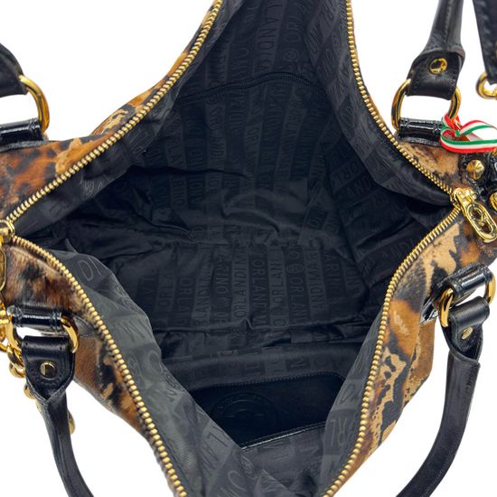 Сумка Marino Orlandi пони принт &quot;леопард&quot; - фото 6, 3726 MO LEO