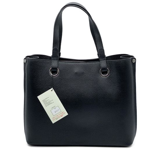 Сумка Renato Angi черная кожаная - фото 3, 