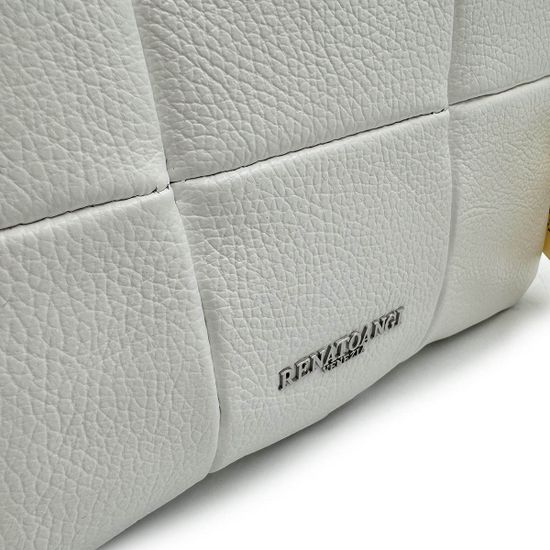 Сумка кросс-боди Renato Angi белая кожаная - фото 4, 3253901 RA BIANCO