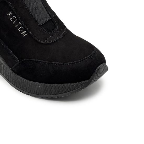 Полуботинки KELTON черные замша/лак демисезонные - фото 6, AJ4111 KEL DEMI