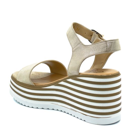 Босоножки Cover бежевые - фото 3, 668-3 COV