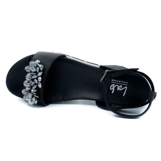 Босоножки Lab Milano черные - фото 5, T8047-1 LAB