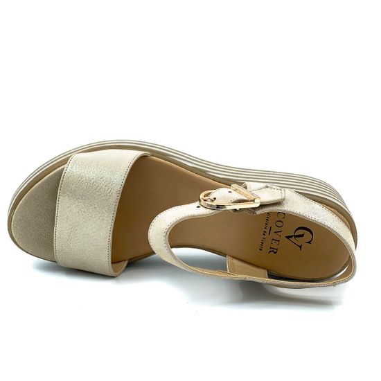 Босоножки Cover бежевые - фото 5, 668-3 COV