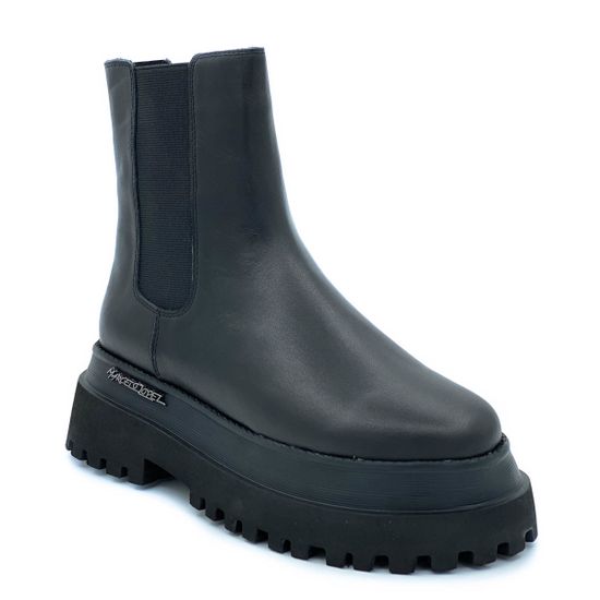 Ботинки Marcelo Lopez черные кожаные демисезонные - фото 2, TR2002 ML