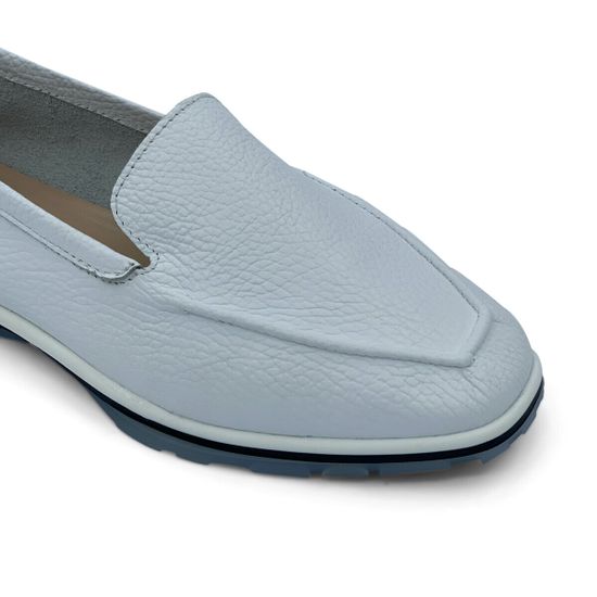 Мокасины CV COVER белые кожаные - фото 6, 938-39 COV