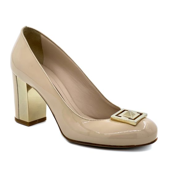 Туфли женские Renzi бежевые лаковые - фото 2, 504200 RZ LAK