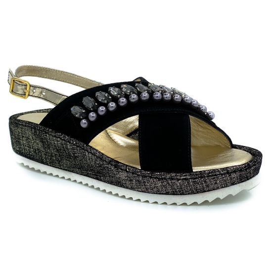 Босоножки Marzetti черные - фото 2, 