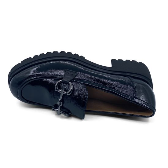 Лоферы Donna Soft черные наплак демисезонные - фото 5, DS1881 DS NERO