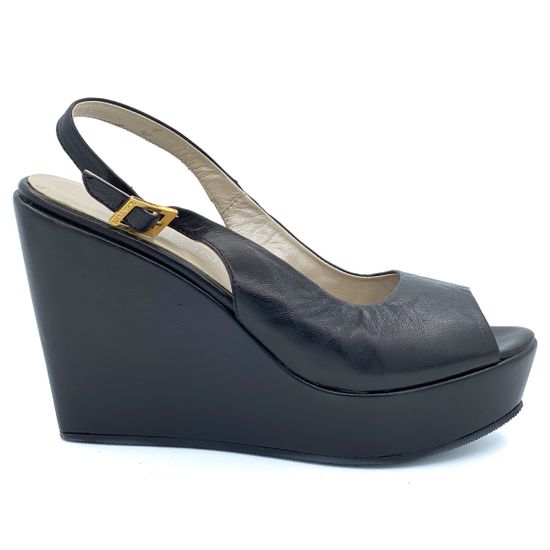 Босоножки Kelton черные кожаные - фото 1, H0931 KEL NERO