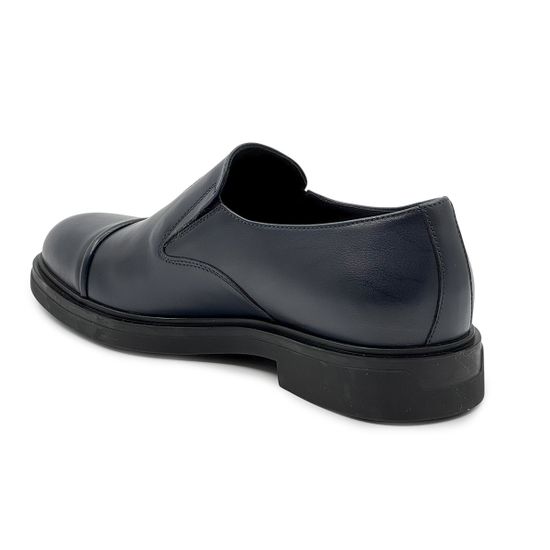 Туфли GIAMPIERONICOLA синие кожаные - фото 3, 46503 GPN BLU