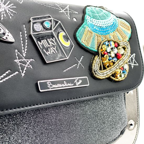 Клатч Braccialini черный - фото 4, 