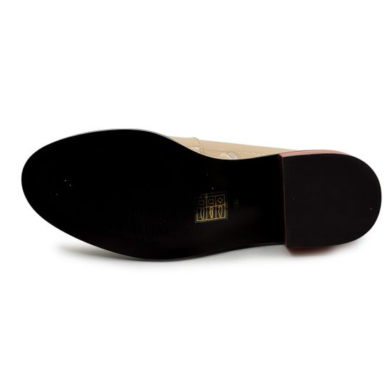 Туфли TUFFONI бежевые лакированные кожаные - фото 4, 2426001PL TUF LAK BEIGE