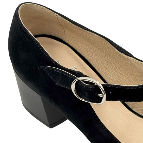 Туфли Мэри Джейн CV COVER замшевые черные - фото 7, 94501 COV CAM NERO