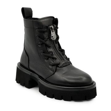 Ботинки NILA&amp;NILA черные кожаные демисезонные - фото 2, NO6474 NIL NERO