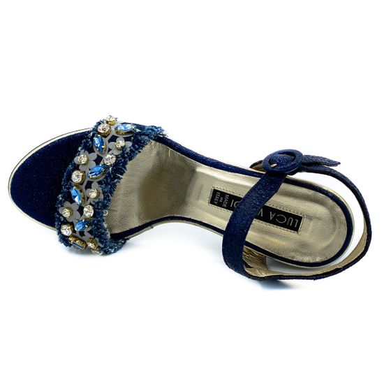 Босоножки Luca Verdi синие - фото 5, 