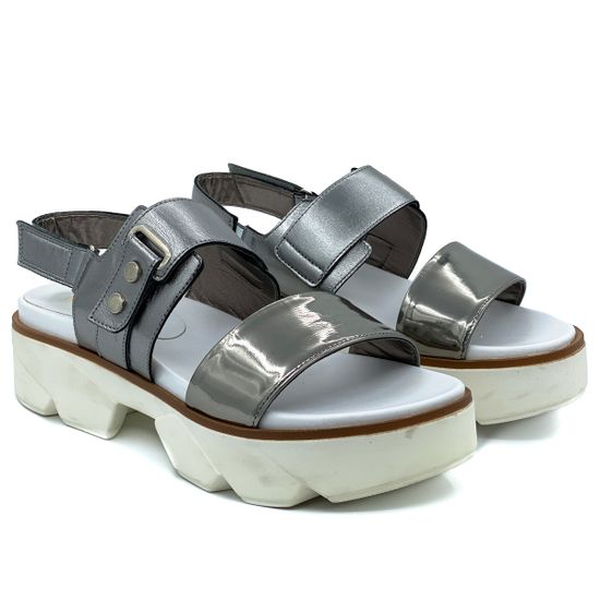 Сандалии Jeannot серебро - фото 6, 39070 JN