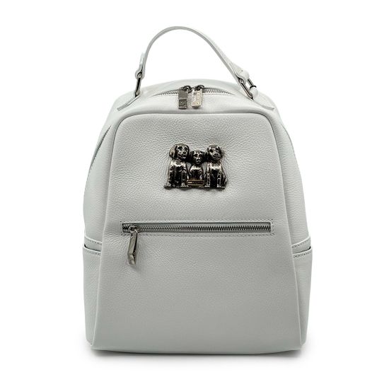 Рюкзак Renato Angi черный кожаный - фото 1, 3554801 RA BIANCO