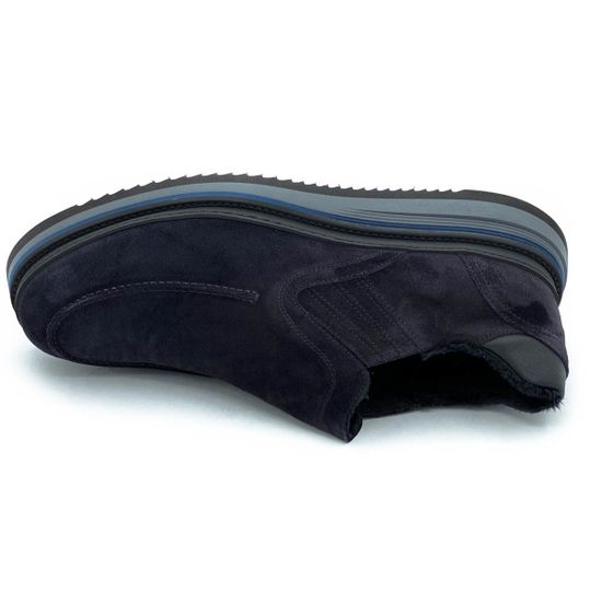 Ботинки Giampieronicola синие замшевые МЕХ - фото 5, 