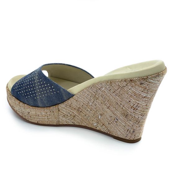 Сабо Baldinini синие джинсовые - фото 3, 