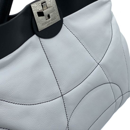 Сумка Renato Angi белая кожаная - фото 3, 2604336 RA BIANCO