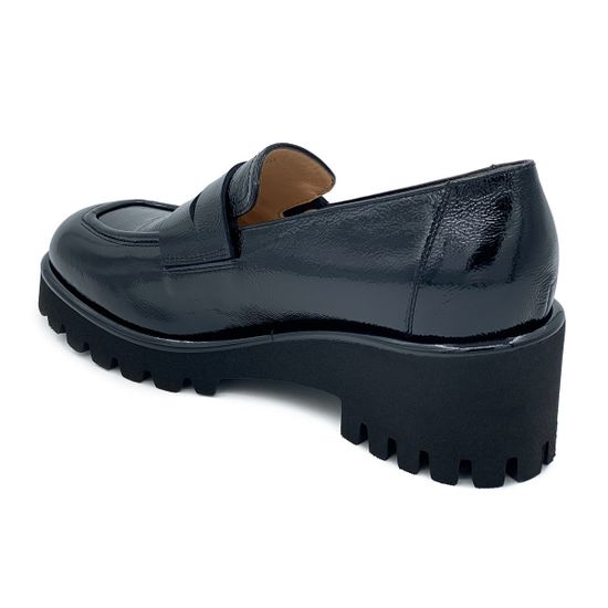 Лоферы Kelton черные наплак - фото 3, AG1314 KEL