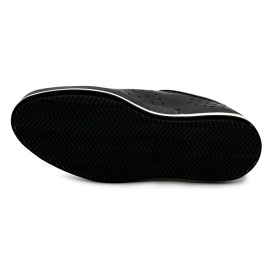 Туфли Giampieronicola черные кожаные перфорированные - фото 4, F338184  GPN NERO