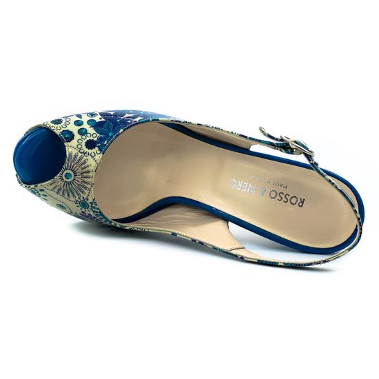 Босоножки Rosso Nero - фото 5, 3498 RN BLU LAK