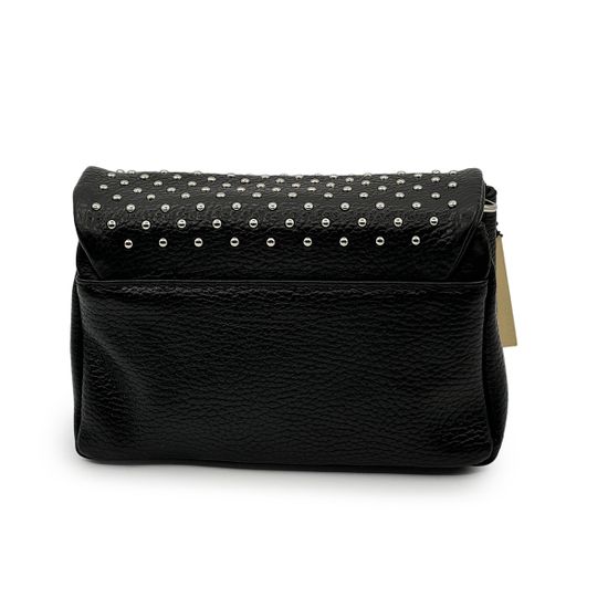 Сумка кросс-боди Renato Angi черная кожаная - фото 3,