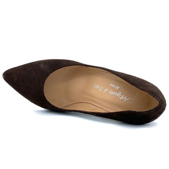 Туфли Ilian Fossa коричневые замшевые - фото 4, 