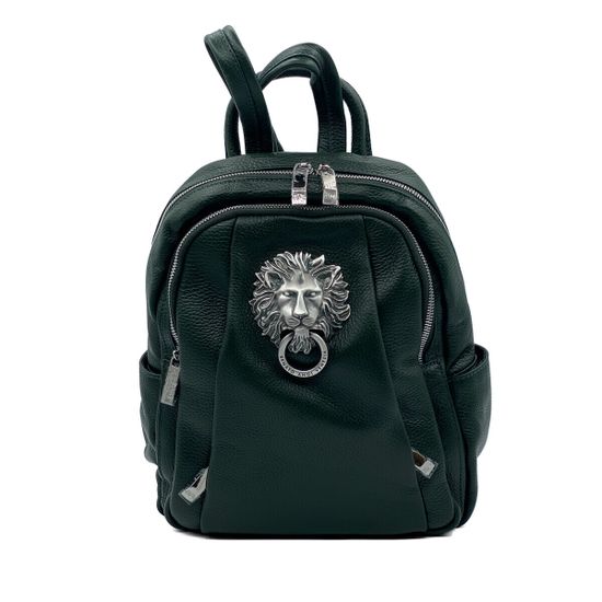 Рюкзак Renato Angi зеленый кожаный - фото 1, 