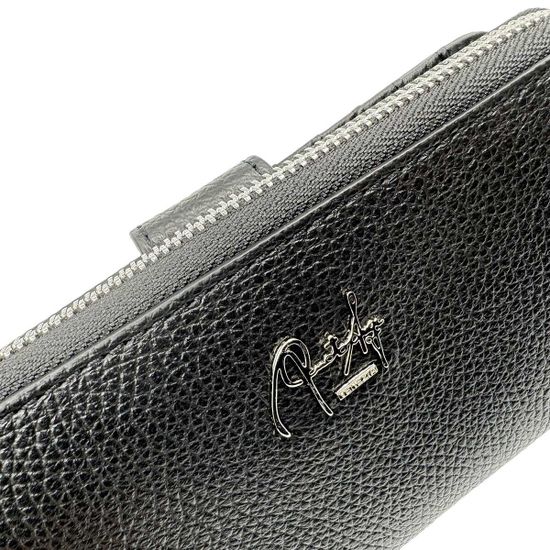 Кошелек большой Renato Angi черный кожаный - фото 4, 2855501 RA NERO