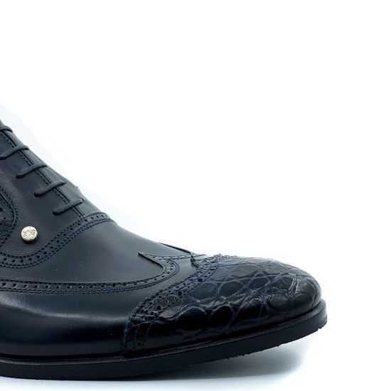 Туфли мужские Coupe синие - фото 6, 