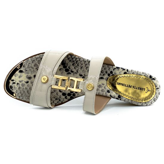 Сабо Loretta Pettinari бежевые - фото 5, 