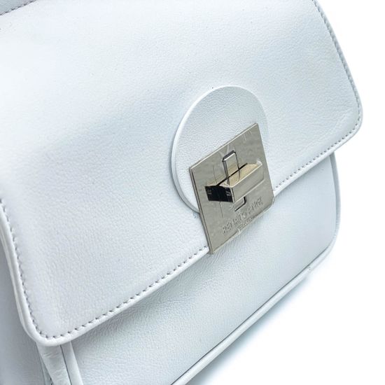 Сумка Renato Angi белая кожаная - фото 4, 2701281 RA BIANCO
