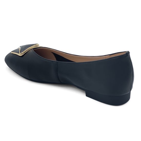 Балетки TUFFONI черные кожаные - фото 3, 2424007LL TUF NERO