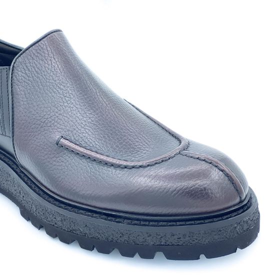 Ботинки Giampieronicola темно-бордовые кожаные демисезонные - фото 6, D41114 GPN BORDO