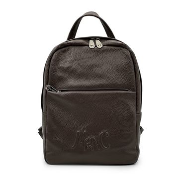 Рюкзак Marina Creazioni унисекс коричневый кожаный - фото 1, B7094 MC MORO