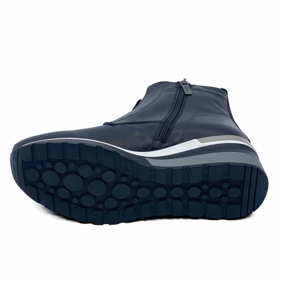 Ботинки Donna Soft черные кожаные на меху - фото 4, 