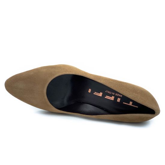 Туфли Tiffi бежевые замшевые - фото 5, S100 TI TERRA