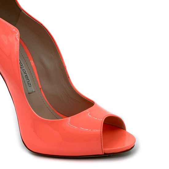 Туфли Gianmarco Lorenzi розовые из лакированной кожи - фото 6, 